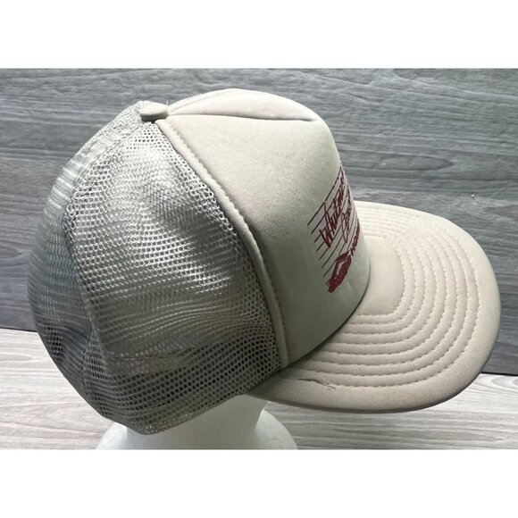 Vintage Whitmire Construction Trucker Hat Home Builders Snapback Sportcap - Picture 3 of 11